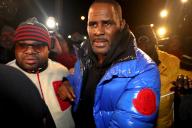 R. Kelly turns himself in at 1st District Chicago police headquarters on Feb. 22, 2019. (Chris Sweda/Chicago Tribune/TNS
