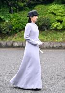 Japan\'s Princess Kako visits the mausoleum of Emperor Showa, her great-grandfather, at the Musashi imperial mausoleum complex in Hachioji, western Tokyo, on May 9, 2024, ahead of her official trip to Greece later in the month. (Pool photo) (Kyodo) ==Kyodo