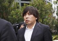 Ippei Mizuhara, the former interpreter for Los Angeles Dodgers star Shohei Ohtani, heads to a federal district court in Los Angeles on May 14, 2024, for a court hearing over two charges including bank fraud in connection with the theft of nearly $17 million of the two-way baseball player