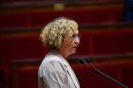 Julien Mattia / Le Pictorium - Committee on Social Affairs at the National Assembly - 23/07/2018 - France / Paris - Muriel Penicaud, Minister of Labor at the Committee on Social Affairs at the National Assembly, 23-07-18