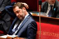 Julien Mattia / Le Pictorium - Committee on Social Affairs at the National Assembly - 23/07/2018 - France / Paris - The Secretary of State, with the Prime Minister and in charge of the relations with the Parliament, Christophe Castaner to the Commission of the Social Affairs to the National Assembly, the 23-07-18