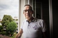Sadak Souici / Le Pictorium - Manuel Picaud, the co-president of Paris 2018, the 10th edition of "Gay Gaymes" - 16/07/2018 - France / Ile-de-France (region) / Paris - Portrait of Manuel Picaud Founded in 1982, the Gay Games, which are modeled more or less on the model of the Olympic Games, promote the values ??of diversity, inclusion and participation. Sports competition open to all, beyond issues of sex or gender, disability, or sexual orientation, the Gay Games mix sportsmanship, festive and militant. The event could bring together up to 300,000 spectators.