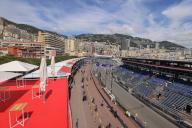 PHOTOPQR\/NICE MATIN\/Sebastien Botella ; ; 27\/04\/2024 ; E-PRIX de Monaco le samedi 27 avril 2024, le prince Albert II de Monaco inaugure le Garage One sur le circuit. Monaco E-Prix at Circuit de Monaco on April 27, 2024 in Monte Carlo, Monaco