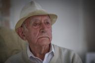 World War Two veteran, Norman Powell, 98, pictured at home in Toton, Nottingham. -- Feature with D-Day veteran Norman Powell, 98, of Toton, Nottingham, about his life story and experience of loneliness. Photo: Tuesday 19th March 2024.