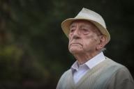 World War Two veteran, Norman Powell, 98, pictured at home in Toton, Nottingham. -- Feature with D-Day veteran Norman Powell, 98, of Toton, Nottingham, about his life story and experience of loneliness. Photo: Tuesday 19th March 2024. (Copyright: