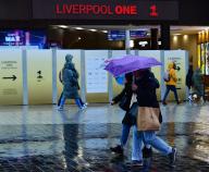 Raintown and a wet Liverpool city centre. Photo by Colin