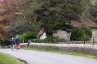 Feature on the picturesque village of Merthyr Mawr near Bridgend, Wales. 1st May 2024