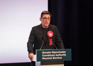 Andy Burnham, wins a third term as Mayor, for Greater Manchester, after the count at todays Greater Manchester Mayoral