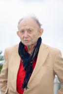 Frederick Wiseman attends the "Law And Order" Photocall at the 77th annual Cannes Film Festival at Palais des Festivals on May 16, 2024 in Cannes, France., Credit:Pacific Coast News / Olivier