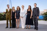 Richard Sears, Eva Galmel, Tess BarthÃlemy, Director Judith GodrÃ¨che, Producer Didar Domehri and NoÃ Boon attend the "Moi Aussi" (Me Too) Photocall at the 77th annual Cannes Film Festival at Palais des Festivals on May 17, 2024 in Cannes, France., Credit:Pacific Coast News / Olivier