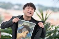 A photocall for the Palme D\'Or Winner Studio Ghibli at the 77th annual Cannes Film Festival at Palais des Festivals on May 20, 2024 in Cannes, France. Festival de Cannes 2024 - 77e Ãdition - photocall - Kenichi Yoda, Credit:Pacific Coast News \/ Lionel