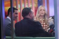 LONDON, ENGLAND - APRIL 16Actor Russell Crowe amused at receiving a Russell Crowe figurine at the BBC One show alongside Russell Crowe on the couch was Jimmy Carr., Credit:Pacific Coast News / James Smart