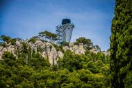 Observatory is pictured at Marjan Forest Park in Split, Croatia, on May 14, 2024. Photo: Zvonimir Barisin/PIXSELL