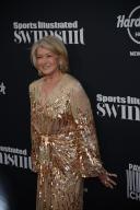 May 18, 2023 - New York, New York, USA: Martha Stewart attends the the Sports Illustrated Swimsuit 2023 issue red carpet at the Hard Rock Hotel in Manhattan. (Sam Simmonds/Polaris