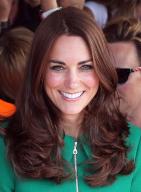July 5, 2014 - West Tanfield, England, United Kingdom: West Tanfield, Yorkshire, United Kingdom. The Duchess of Cambridge during a visit to the village of West Tanfield, which is along the route of the Tour de France in Yorkshire. (Stephen Lock / i-Images / Polaris