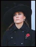 11/11/2012 - London, England, United Kingdom: Duchess of Cambridge at the Remembrance Sunday service at The Cenotaph in London, Sunday, 11th November 2012 ( Stephen Lock / i-Images / Polaris