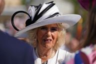 Image Licensed to i-Images / Polaris) Picture Agency. 08/05/2024. London, United Kingdom: King Charles III and Queen Camilla at a Buckingham Palace Garden Party in London. ( i-Images / Polaris) 