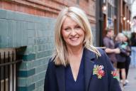 Image Licensed to i-Images / Polaris) Picture Agency. 13/05/2024. London, United Kingdom: Esther McVey Departs Following Speech. Esther McVey, also known as "common sense minister", departs following speech in Old Queen Street, Westminster. (Martyn Wheatley / i-Images / Polaris