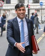 Image Licensed to i-Images / Polaris) Picture Agency. 13/05/2024. London, United Kingdom: PM Arrival at the Policy Exchange. Prime Minister Rishi Sunak attends the Policy Exchange to deliver speech. (Martyn Wheatley / i-Images / Polaris