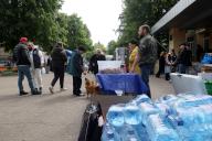 KHARKIV, UKRAINE - MAY 13, 2024 - People from Kharkiv region stay at an evacuation centre, Kharkiv, northeastern Ukraine. (Ukrinform\/POLARIS