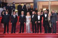 May 14, 2024 - Cannes, France: Louis Garrel, Hugo Selignac, Vincent Lindon, Lea Seydoux, Manuel Guillot, Quentin Dupieux, Raphael Quenard attend the 