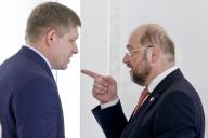 Prime Minister of Slovakia, ROBERT FICO - EP President attends a meeting of the PES, Party of European Socialists (POLARIS