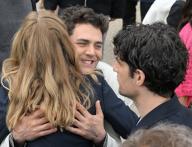 May 15, 2024 - Cannes, France: 77th International Cannes Film Festival / Festival de Cannes 2024. Day two. From left to right: actors Lea Seydoux, director Xavier Dolan and Louis Garrel during a photocall for the film âSecond Act.â 15.05.2024 France, Cannes (Anatoliy Zhdanov/Kommersant. (Anatoliy Zhdanov/Kommersant / Polaris