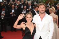 May 15, 2024 - Cannes, France: Chris Hemsworth and Elsa Pataky attend the 