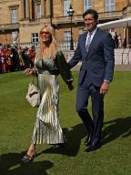 Image Licensed to i-Images / Polaris) Picture Agency. 15/05/2024. London, United Kingdom: Tess Daly and Vernon Kay at a Buckingham Palace Garden Party in London. ( i-Images / Polaris) 