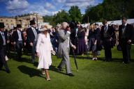 Image Licensed to i-Images / Polaris) Picture Agency. 15/05/2024. London, United Kingdom: King Charles III and Queen Camilla at a Buckingham Palace Garden Party in London. ( i-Images / Polaris) 