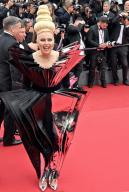 77th International Cannes Film Festival / Festival de Cannes 2024. Day two. Writer Lena Lenina before the premiere of the film "Furiosa: The Chronicles of Mad Max." 15.05.2024 France, Cannes (Anatoliy Zhdanov/Kommersant/POLARIS