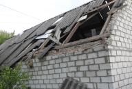 DNIPRO, UKRAINE - MAY 15, 2024 - A house is damaged by the falling debris of a Russian rocket, Dnipro, central Ukraine. (Mykola Miakshykov/Ukrinform / Polaris