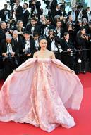 77th International Cannes Film Festival / Festival de Cannes 2024. Day three. Actress Elaine Zhong Chuxi at the premiere of the film "Megapolis". 16.05.2024 France, Cannes (Anatoliy Zhdanov/Kommersant/POLARIS
