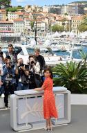 77th International Cannes Film Festival / Festival de Cannes 2024. Day four. American actress and producer Aubrey Plaza during a photocall for director Francis Ford Coppola