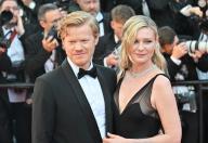 77th International Cannes Film Festival / Festival de Cannes 2024. Day four. Actors Jesse Plemons and Kirsten Dunst at the premiere of the film "Types of Kindness." 17.05.2024 France, Cannes (Anatoliy Zhdanov/Kommersant/POLARIS
