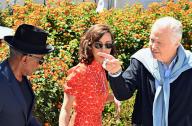 77th International Cannes Film Festival / Festival de Cannes 2024. Day four. From left to right: actors Giancarlo Esposito, Aubrey Plaza and Jon Voight during a photo call for director Francis Ford Coppola