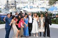 77th International Cannes Film Festival / Festival de Cannes 2024. Day four. The crew of the film "Shameless" during a photo shoot. 17.05.2024 France, Cannes (Anatoliy Zhdanov/Kommersant/POLARIS