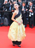 77th International Cannes Film Festival / Festival de Cannes 2024. Day four. Blogger Livia Nunez at the premiere of the film "Types of Kindness." 17.05.2024 France, Cannes (Anatoliy Zhdanov/Kommersant/POLARIS