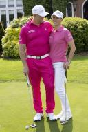 Image Licensed to i-Images \/ Polaris) Picture Agency. 17\/05\/2024. Birmingham, United Kingdom: Mike and Zara Tindall at a celebrity golf event at The Belfry golf course, United Kingdom: (i-Images \/ Polaris