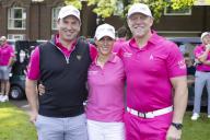 Image Licensed to i-Images \/ Polaris) Picture Agency. 17\/05\/2024. Birmingham, United Kingdom: Mike and Zara Tindall with Peter Phillips at a celebrity golf event at The Belfry golf course, United Kingdom: (i-Images \/ Polaris