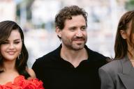 May 19, 2024 - Cannes, France: May 19, 2024 - Cannes, France: Selena Gomez, Edgar Ramirez at the photocall for the film Emilia Perez. (Terence Baelen\/Starface \/ Polaris