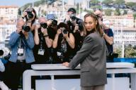 May 19, 2024 - Cannes, France: May 19, 2024 - Cannes, France: Zoe Saldana at the photocall for the film Emilia Perez. (Terence Baelen\/Starface \/ Polaris