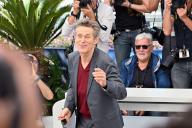 77th International Cannes Film Festival / Festival de Cannes 2024. Day five. Actor Willem Dafoe during a photo shoot for the film crew of the film Kindness. 18.05.2024 France, Cannes (Anatoliy Zhdanov/Kommersant/POLARIS
