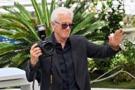 77th International Cannes Film Festival / Festival de Cannes 2024. Day five. Actor Richard Gere during a photo shoot for the film crew of the film "Oh Canada." 18.05.2024 France, Cannes (Anatoliy Zhdanov/Kommersant/POLARIS
