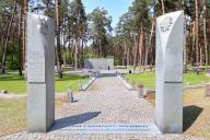 KYIV, UKRAINE - MAY 19, 2024 - The Polish Military Cemetery is pictured at the Bykivnia Graves National Historical and Memorial Reserve on the Day of Remembrance of the Victims of Political Repressions, Kyiv, capital of Ukraine. (UKRINFORM/POLARIS