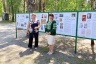 KYIV, UKRAINE - MAY 19, 2024 - The Shot Palette exhibition is underway at the Bykivnia Graves National Historical and Memorial Reserve on the Day of Remembrance of the Victims of Political Repressions, Kyiv, capital of Ukraine. (UKRINFORM/POLARIS