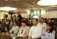 KYIV, UKRAINE - MAY 22, 2024 - Attendees are pictured during the Corporate Reform: The Way to Transparent and Effective State Property Management Conference in Kyiv, capital of Ukraine. (UKRINFORM/POLARIS
