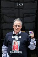 May 31, 2024. London, United Kingdom: Richard Lee delivers letter to No 10 Downing Street. Dad of missing Katrice Lee, Richard Lee tries to return Army medals to No10 in protest over the handling of the case of his daughter who went missing more than 40 years ago. However, the medals are considered as personal positions and could not be accepted, with Mr Lee handing in a letter instead. Katrice is a British toddler who has been missing since November 28, 1981. She was last seen in 1981 in Paderborn, West Germany. Her whereabouts still remain a mystery. (Martyn Wheatley / i-Images / Polaris