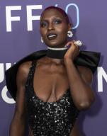 Jodie Turner-Smith attends screening of Netflix White Noise on Opening night at New York Film Festival at Alice Tully Hall (Photo by Lev Radin/Pacific Press