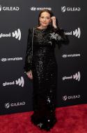 Meredith Marks attends the 35th Annual GLAAD Media Awards ay Hilton Hotel Midtown in New York (Photo by Lev Radin/Pacific Press